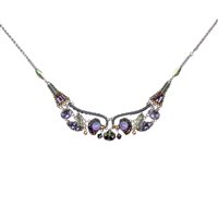 Necklace Ayala Bar Woman Silent Shadows in Metal Alloy Cristallo C3580